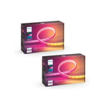 Philips Hue - 2x Gradient Lightstrip 2m Startpakke - Pakke