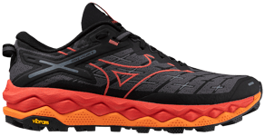 Mizuno Men's Wave Mujin 10 Black/Cayenne/Nasturtium, 46