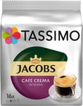 TASSIMO JACOBS CAFFE CREMA INTENSO TDISC COFFEE CAPSULES 16 DRINKS