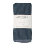 Aspegren - Ripple Neulottu tiskirätti 26x26 cm Navy Blue