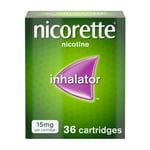 Nicorette Inhalator Nicotine 15 mg 36 Cartridges