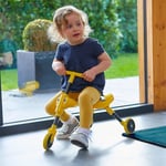 Scuttlebug 3-Wheel Foldable Ride-On Tricycle for 1+ Year Old Boys and Girls, and