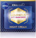 NIVEA Cellular LUMINOUS 630 Anti-Dark Spot Even Tone Night Cream (50ml), Hydrat