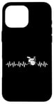 Coque pour iPhone 16 Pro Max Drums Heartbeat Musicien Groupes de musique Vintage Batterie Batteur