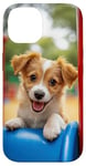 iPhone 14 Playful Puppy Colorful Puppy love Dog owner gift Case