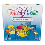 Jeu de Plateau Trivial Pursuit : édition familiale, Jeux-questionnaires pour Adultes et Enfants, Jeux de société familiaux pour Les Enfants, 2 Joueurs ou Plus, dès 8 Ans