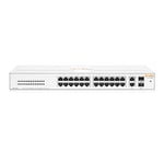 HP Aruba a Hewlett Packard Enterprise Instant on 1430 Commutateur Non géré 26 Ports GB 26 Ports 1G 2 Ports SFP Fanless Câble Europe EU (R8R50A#ABB)