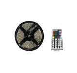 tempo di saldi Bande à LED Multicolore avec télécommande Bobine Strip adhésif de 5 mètres 300 LED