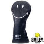 SMILEY ORIGINAL CLASSIC DRIVER HEADCOVER / FITS 460CC DRIVER / BLACK / NEW 2024