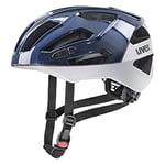 uvex Gravel X - Casque Performance sûr pour Hommes et Femmes - Réglage de la Taille Individuel - Ventilation Optimisée - deep Space - Silver - 52-57 cm