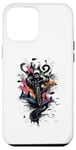 Coque pour iPhone 12 Pro Max MTB Downhill Rider Graphic - Mountain Bike Doodle Art