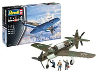 Revell Modélisme I Do335 Flèche I Kit de Construction I Échelle 1:48 I 81 pièces I Kit de Bricolage à partir de 12 Ans I Modèle d'avion précis avec détails réalistes