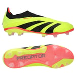 adidas Predator Elite Laceless FG Energy Citrus - Gul/Svart/Röd Barn ['Gräs (FG)'] adult IG7752