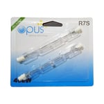 Opus 2 Pack R7S 400 watt 117mm Dimmable Energy Saving Light Bulbs