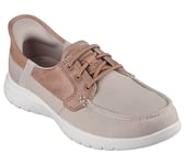 Skechers Femme on-The-go Flex-Palmilla Hands Free Slip-ins Chaussure Bateau, Taupe, 38 EU