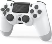 Manette Pour Ps4,Contrôleur Sans Fil Pour Ps4,Fonctions Audio À Double Vibration/Pavé Tactile/Gyroscope À 6 Axes Contrôleur Gamepad Mannette De Jeu Compatible Avec Console Ps4/Pro/Slim/Pc