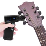 Electric Guitar Tuner Efficient Color LCD Display Easy Operation ABS Electric