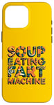 Coque pour iPhone 16 Pro Max Machine à pet à soupe avec citation amusante