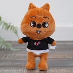 1 st 20 cm Stray Kids Skzoo Plyschdocka Leksak Cartoon Anime Docka Felix Chan Hyunjin Fans, Han Quokka