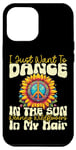 Coque pour iPhone 12 Pro Max Guitare Hippie Meditation Freedom Wreaths