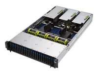 Asus Rs720a-E11-Rs24u - Server - Kan Monteras I Rack - 2U - 2-Vägs - Ingen Cpu Upp Till - Ram 0 Gb - Sata - Hot-Swap 2.5" Vik/Vikar - Ingen Hdd - Ast2600 - 10 Gigabit Ethernet - Inget Os - Skärm: Ingen