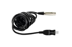 USB TO XLR MIC LINK CABLE FOR SENNHEISER E 835 CARDIOID DYNAMIC MICROPHONE