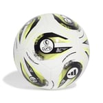 adidas Fotboll Konektis Club Women's EURO 2025 - Vit/Svart/Lucid Lemon, storlek Ball SZ. 4