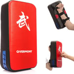 Taekwondo Kick Pads Boxning Karate Pad Pu Läder Muay Thai Mma Kampsport Kickboxing Punch Mitts Punching Bag Kicking Shield Träning 1Pc