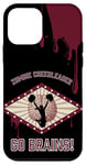 Coque pour iPhone 12 mini Costume d'Halloween de pom-pom girl zombie