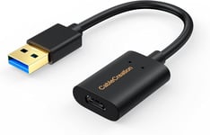 Usb 3.0 A Vers Usb-C Câble Adaptateur, Câbletype A Mâle Vers Type C Femelle, Compatible Avec Ordinateur Portable/Pc/Téléphones&Tablettes De Usb C,Oculus Quest Link, Disque Dur Etc.[CAB130509]