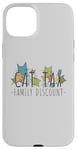 Coque pour iPhone 15 Plus Cat Tax Family Discount Médias sociaux Tendance Mème