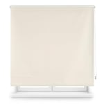 Blindecor Store Enrouleur occultant sur Mesure - Beige - 155 x 165 cm (Largeur x Hauteur) - Dimensions du Tissu : 152 x 160 cm - Store occultant avec Tube de 38 mm, Robuste et élégant