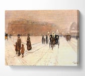 Hassam An Urban Fairy Tale Land Canvas Print Wall Art - Small 14 x 20 Inches