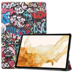 Samsung Galaxy Tab S10 Plus fodral med tryck - Graffiti