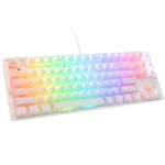 Ducky One 3 Aura White Tkl Gaming Tastatur, Rgb Led - Mx-silent-red (