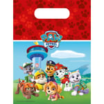 Godispåsar paw patrol 6 st goodie bags kalaspåsar kalas påse