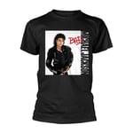 MICHAEL JACKSON - BAD (BLACK) BLACK T-Shirt X-Large