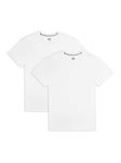 Fruit of the Loom Men's, Crew - 2 Pack - White, M