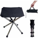 31x31x35cm Tabouret Pliant Camping, Chaise Camping Portable avec Sac de Transport, Mobilier de Camping Chaise Peche, pour Voyage, Randonnée, Camping,