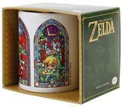 The Legend Of Zelda Stained Glass Cup white