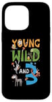 iPhone 14 Pro Max Kids 3 Year Old Zoo Birthday Safari Jungle Animal 3rd 2018 Case