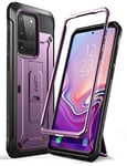 SUPCASE Unicorn Beetle Pro Series Coque pour Samsung Galaxy S20 Ultra 5G (Version 2020) Protection Double Couche Robuste avec béquille sans Protection d'écran intégrée (Violet) – 6,9"