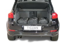 Resvaska uppsattning Volkswagen Tiguan 5N låg boot floor 20072015 suv