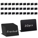 30 Piece Mini blackboard, 5 "x 4" erasable small blackboard, table numbers, food labels, standing panels for wedding, birthday, and food/buffet (V)