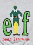 Buddy The Elf Movie Slogan Print Grey Sweatshirt 3-6 months Up To 18lb 8kg BNWT