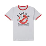 Ghostbusters EST. 1984 Unisex Ringer T-Shirt - White/Red - XXL