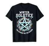 Retro Winter Solstice The Reason For The Season Solar Event T-Shirt