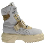 Puma x Fenty Dove Lark Nubuck Winter Multicolor Womens Boots - Grey Leather - Size UK 5