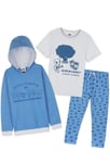 Animal Crossing Boys Pyjamas 3 Piece Sets Hoodie T-shirt & Trousers 9-10 Years