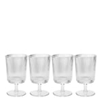 Stelton - Pilastro vinglass 18 cl 4 stk klar